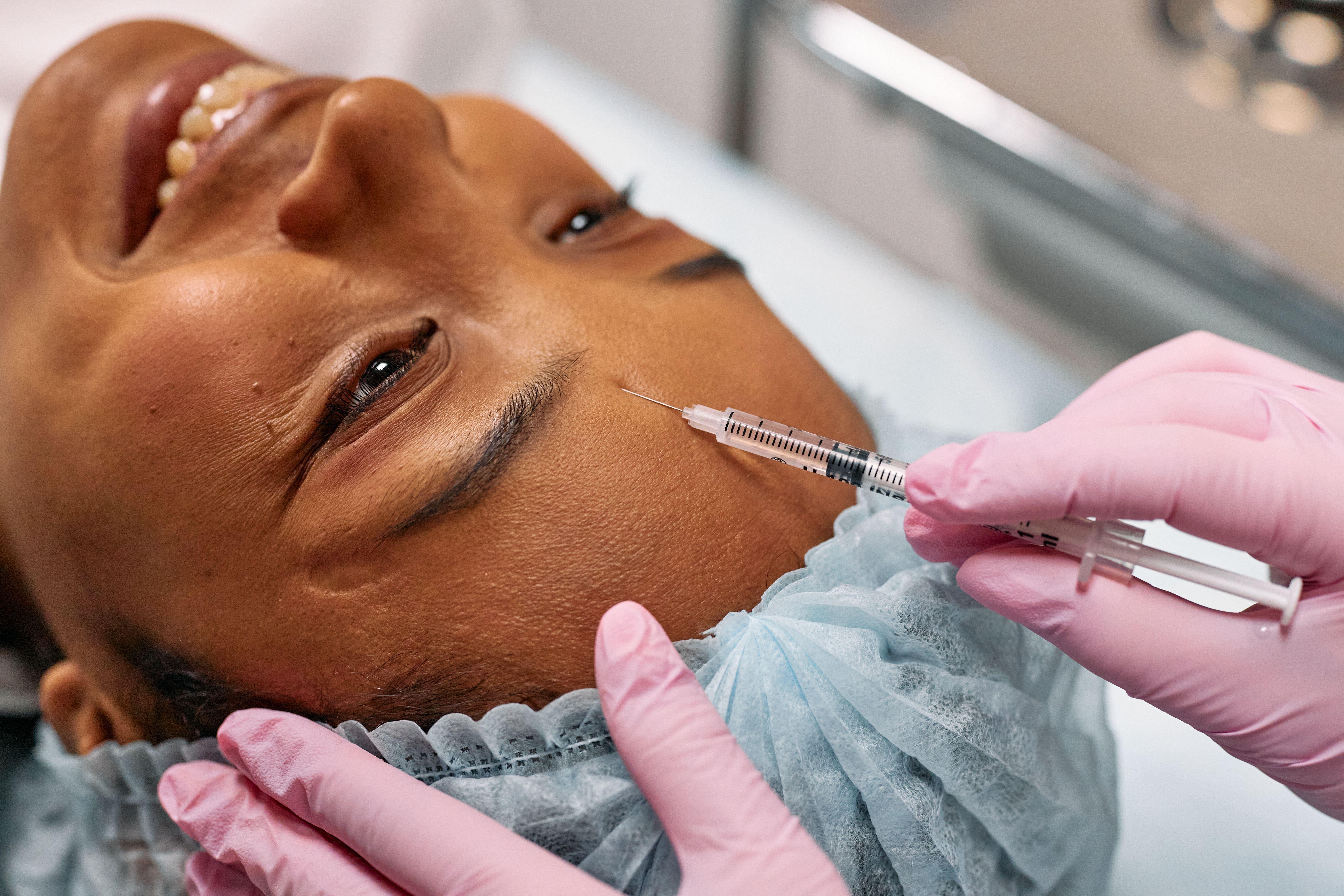 Antiwrinkle injection treatment at Wilbury Clinic