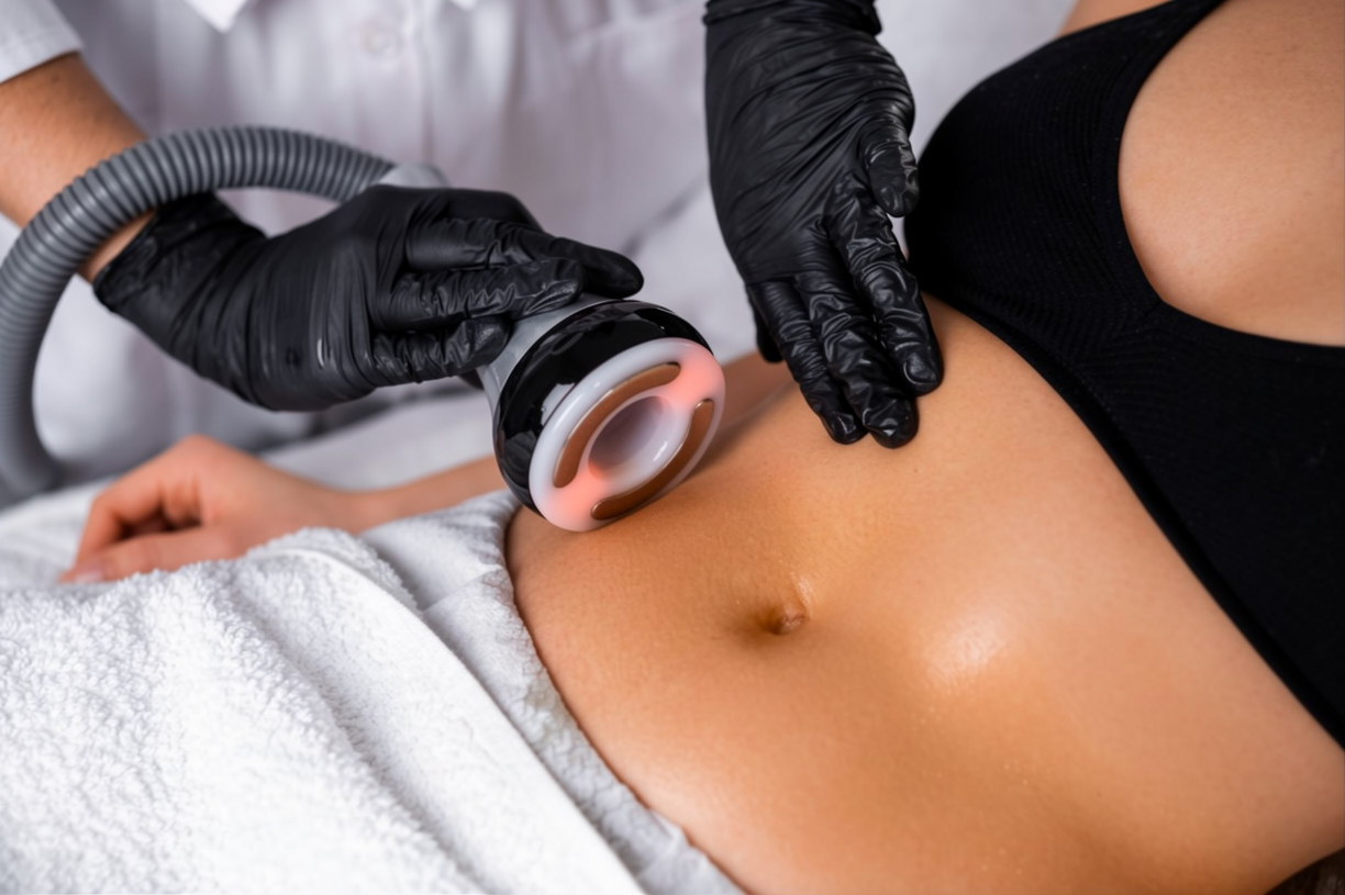 A practitioner discussing a weight reduction plan at Wilbury Clinic